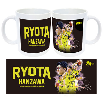 【受注販売】【MyPLAYER COLLECTION 2025-26】マグカップ #23 半澤凌太